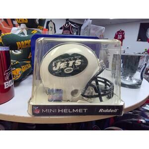 Jets Riddell Mini Helmet
